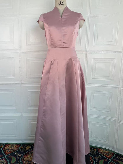 Summer French Elegance Short Sleeved Dress  DestGlow