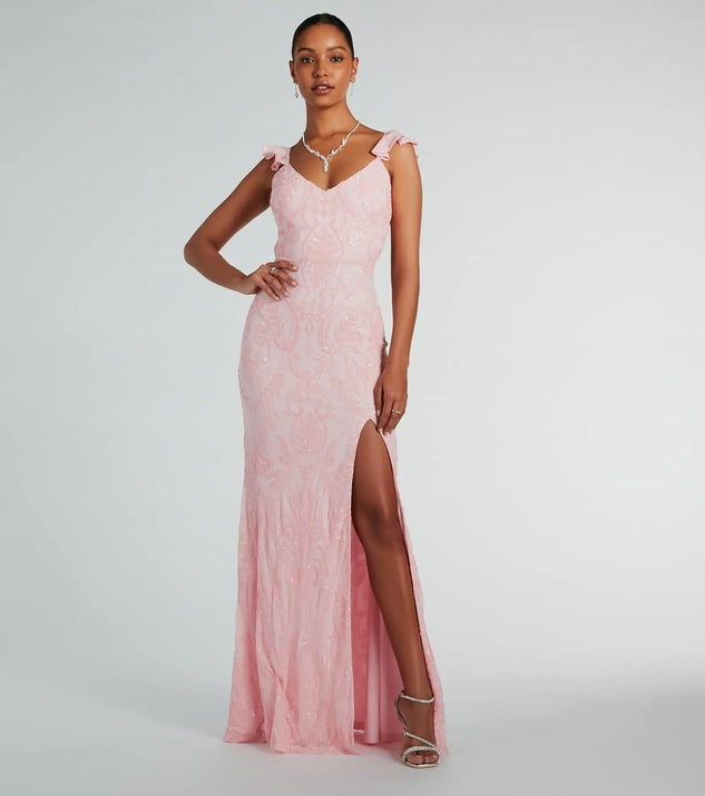 Women Clothing Sexy Sequined Dress All Matching Maxi Dress by Ragazza