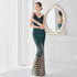Positioning Floral Dream Socialite Gathering Party Evening Dress Sexy Long Slimming Toast Dress Bride by Ragazza