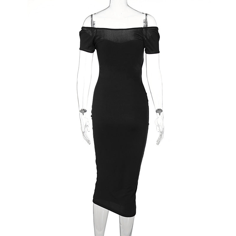 Spring Arrival off-the-Neck Rib Women by Ragazza