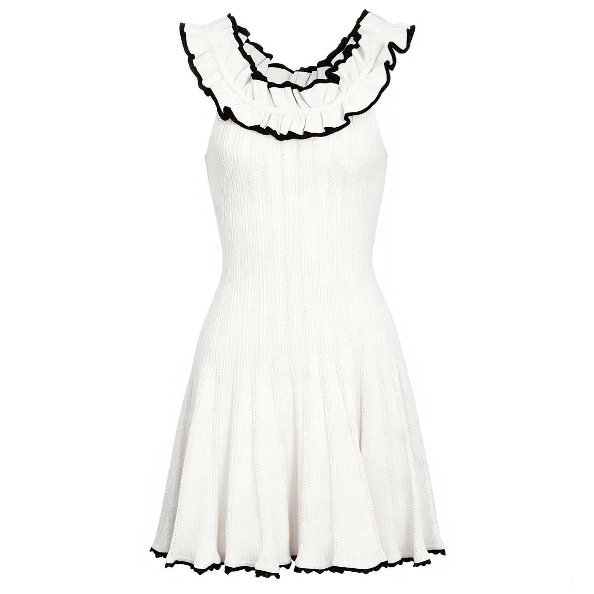 Summer Sleeveless Camisole Dress Short High Quality Knitted a Expansion Dress Women  DestGlow