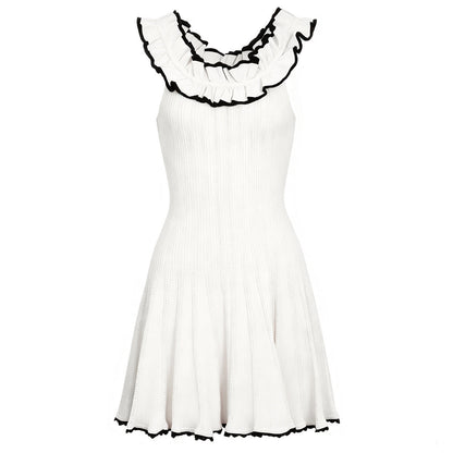 Summer Sleeveless Camisole Dress Short High Quality Knitted a Expansion Dress Women  DestGlow
