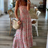 Summer Women Sexy Floral Bohemian Strap Dress by Ragazza