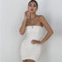 Spring Summer Women Clothing Sexy Tube Top Nightclub Ruffle Hip Dress by Ragazza
