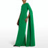High End Socialite Elegant Design Hand Cut Solid Color Maxi Dress Dress for Women by Ragazza