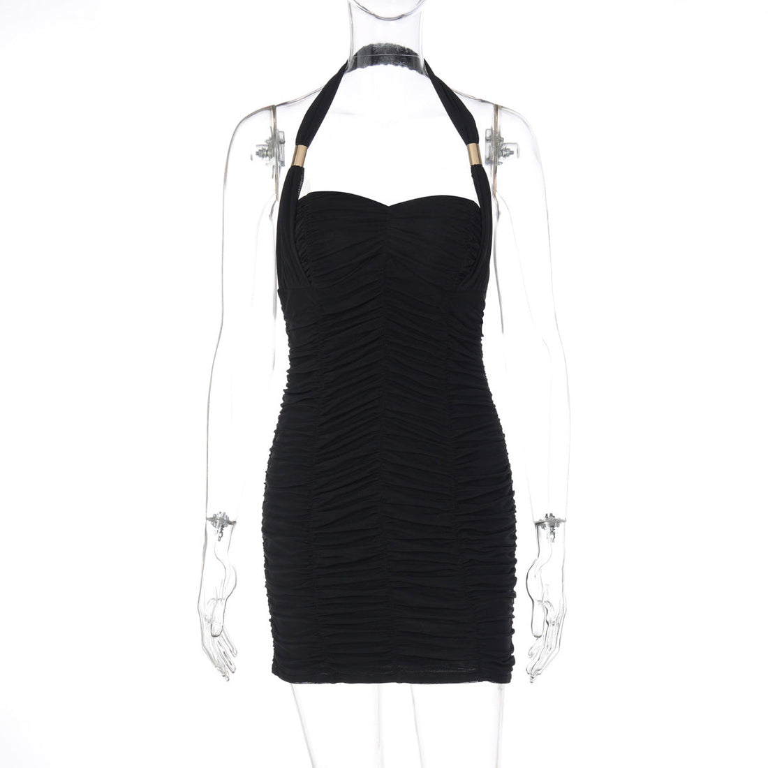 Women Clothing Winter Sexy Backless Halter Slim Sheath Dress Women by Ragazza