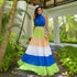 Casual Vacation Chiffon Stitching Women Dress by Ragazza