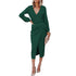 Autumn Winter Women Clothing Maxi Dress Elegant Graceful V-neck Knitted Dress  DestGlow
