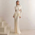 Summer Women Clothing High Collar Slim Sexy Backless Solid Color Maxi Dress by Ragazza