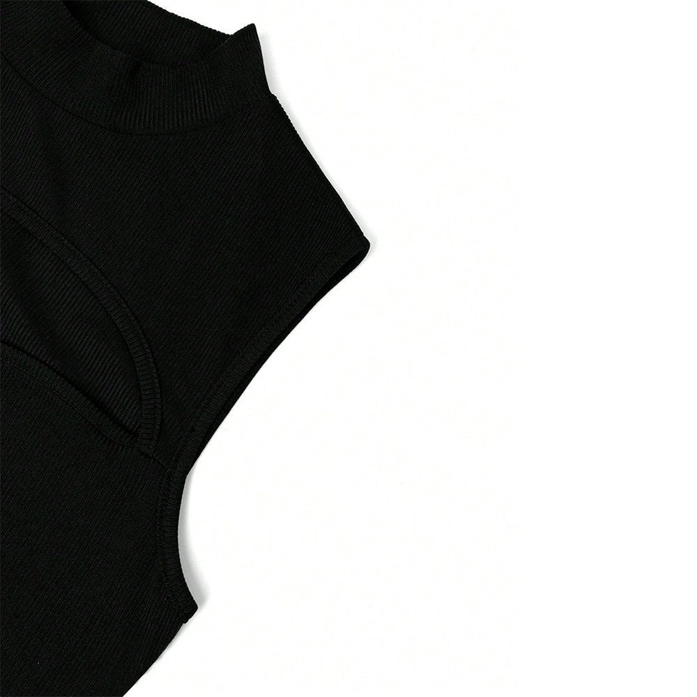 Women French Intellectual Dress Summer Sweet Spicy High Waist Hip Wrapped Dress  DestGlow