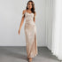 Sexy Backless Sequ Dress Maxi Dress Women Clothing Prom Evening Dress by Ragazza