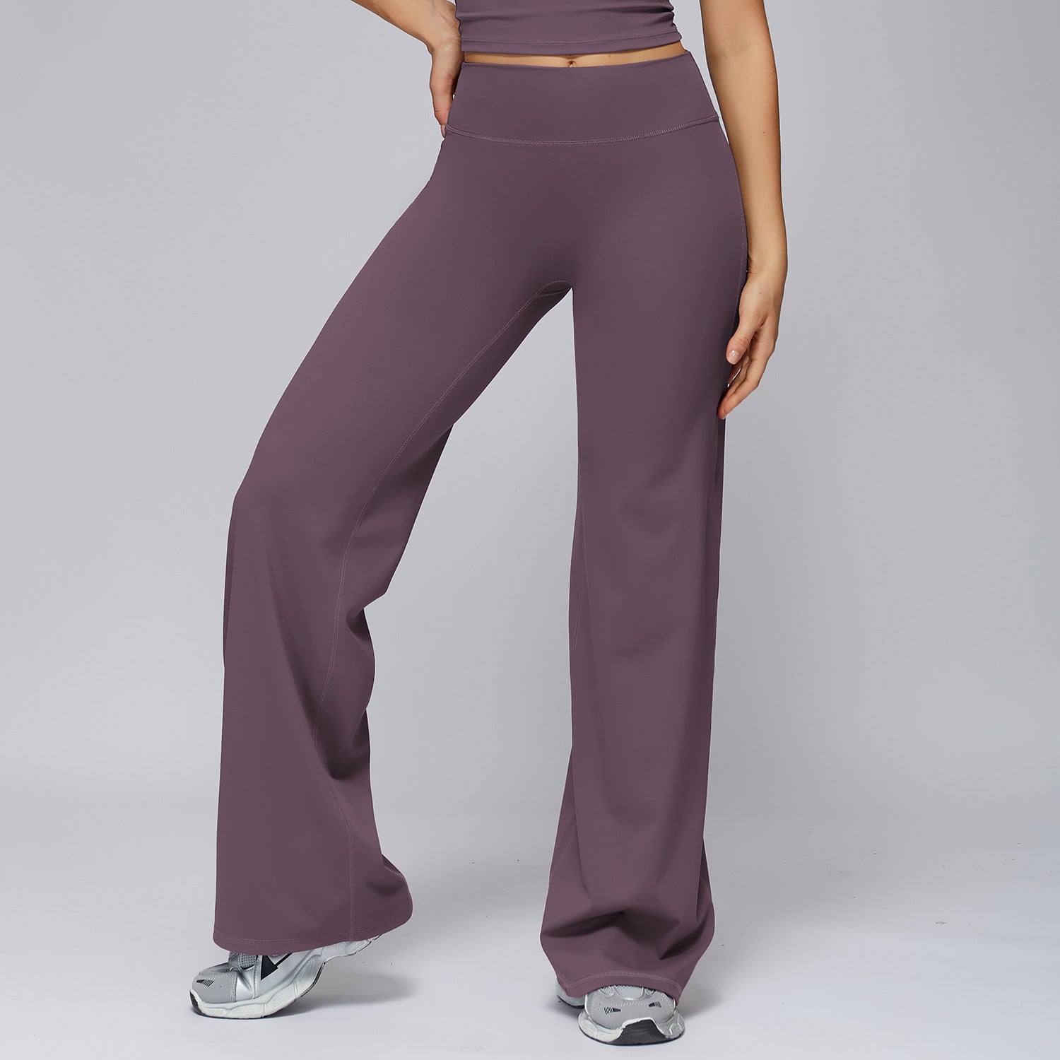Autumn Winter Trousers High Waist Wide Leg Loose Track Pants Outdoor Casual Exercise Workout Pants by Ragazza