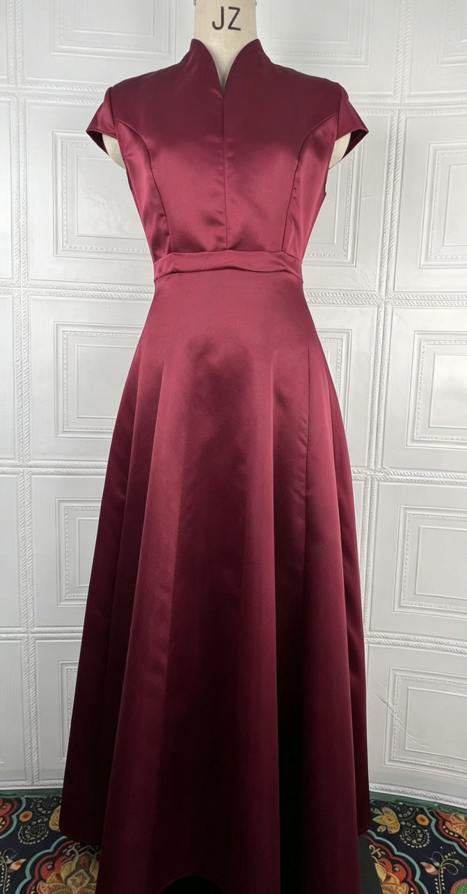 Summer French Elegance Short Sleeved Dress  DestGlow