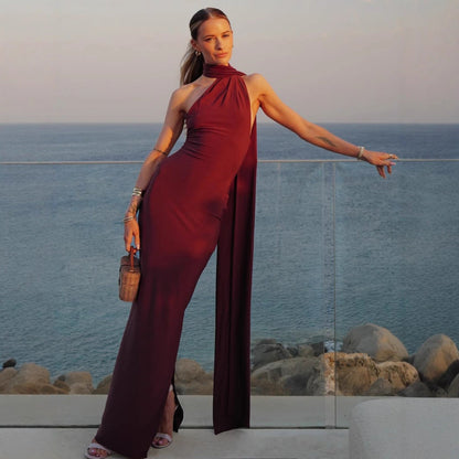 Elegant Women Clothing Ribbon Dress Fashionable Sexy Backless Slim Dress by Ragazza