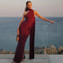 Elegant Women Clothing Ribbon Dress Fashionable Sexy Backless Slim Dress by Ragazza