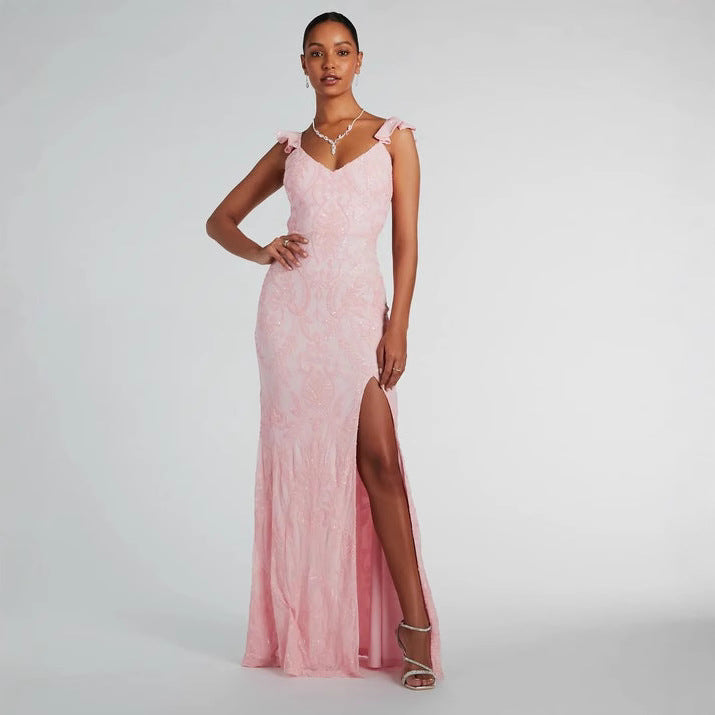 Women Clothing Sexy Sequined Dress All Matching Maxi Dress by Ragazza