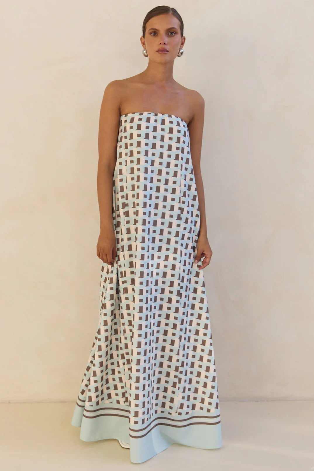 Summer Women Dress Sexy Bandeau One Shoulder Printed Dress by Ragazza