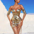 Summer Women Clothing Dress Sequined off Shoulder Sexy Mesh See through Long Evening Dress by Ragazza