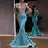 Daily Light Blue Fishtail Banquet Long Alluvial Gold Series Slimming Annual Party Evening Dress Women by Ragazza