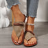 Retro Flip Flops Women Summer Flip Flops Comfortable Outdoor Lightweight Beach Sandals  DestGlow