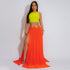 Sexy Lace up Backless High Slit Dress Women Solid Color by Ragazza