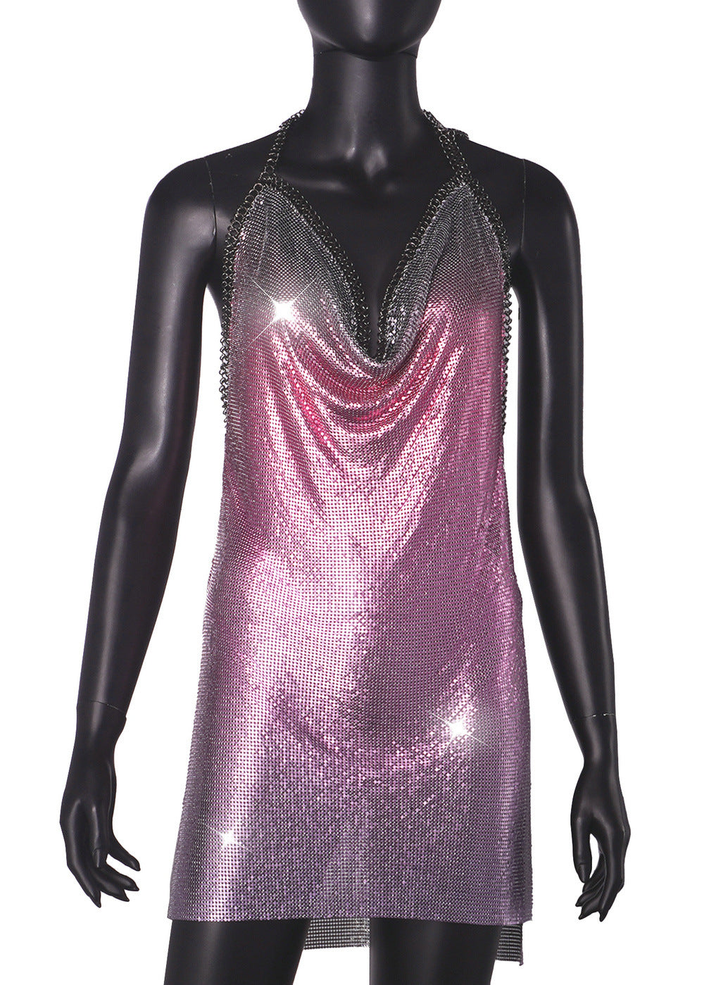Sexy Metal Sequin Sling Sexy Dress by Ragazza