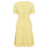 Summer Fashionable Knitted Heavy Embroidery Slimming Short Sleeve Dress for Women  DestGlow