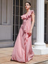Autumn Winter Women Solid Color Slim Dress Bridesmaid Dress by Ragazza
