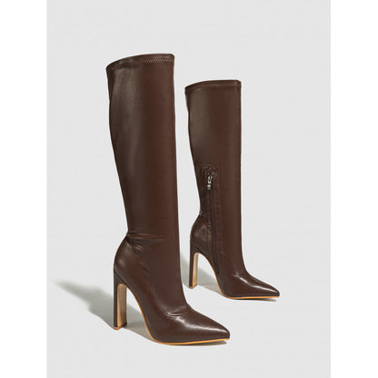 Ankle Boots Pointed High Heeled Thigh Boot Skinny Stilettos Riding Boots  DestGlow
