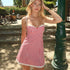 Women Summer Sweet Spicy Pattern Printed Short Sexy Slim Strap Dress by Ragazza