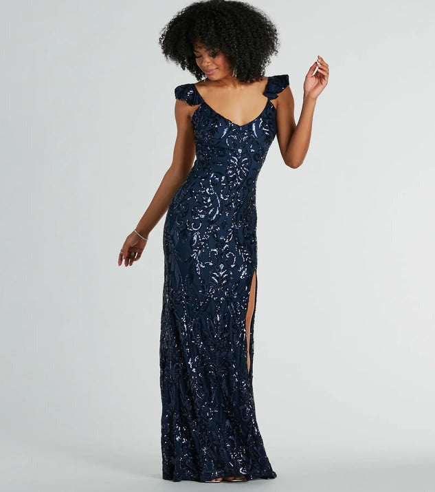 Women Clothing Sexy Sequined Dress All Matching Maxi Dress by Ragazza