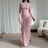 Sexy Short Sleeve Maxi Dress Women Clothing Autumn Winter by Ragazza