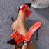 Summer Sandals Women Shoes High Heel Stiletto Slip On Pointed Toe Open Toe Casual Women Sandals  DestGlow