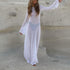 Summer Sexy Backless Long Sleeves See through Mesh Dress by Ragazza