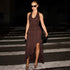 Women lothing Summer Sexy Backless Waist Trimming Lace up Elegance Sleeveless Dress  DestGlow