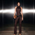 Sexy Millennium Sweet Cool Sleeveless Halter Backless Slim Fit Jumpsuit by Ragazza
