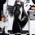 Autumn Elegant Lace Batwing Sleeve Irregular Asymmetric Overhaul Waistcoat Top Women by Ragazza