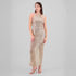Popular Sexy Backless Slit Sequined Hip Wrapped Elegant Slim Fit Cocktail Evening Dress by Ragazza