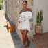 Women Clothing Autumn Sexy Cutout Lace Long Sleeve Dress by Ragazza