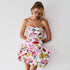 Personalized Socialite Dress Spring Tube Top High Waist Pleated Design Pettiskirt Dress Women by Ragazza