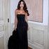 Women Clothing Autumn Winter Graceful Fashionable Sexy Backless Slim Fit Split Tube Top Dress Women by Ragazza