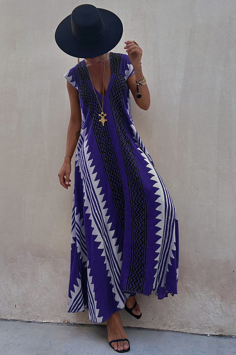 Casual Dress Holiday Women Loose Dress by Ragazza