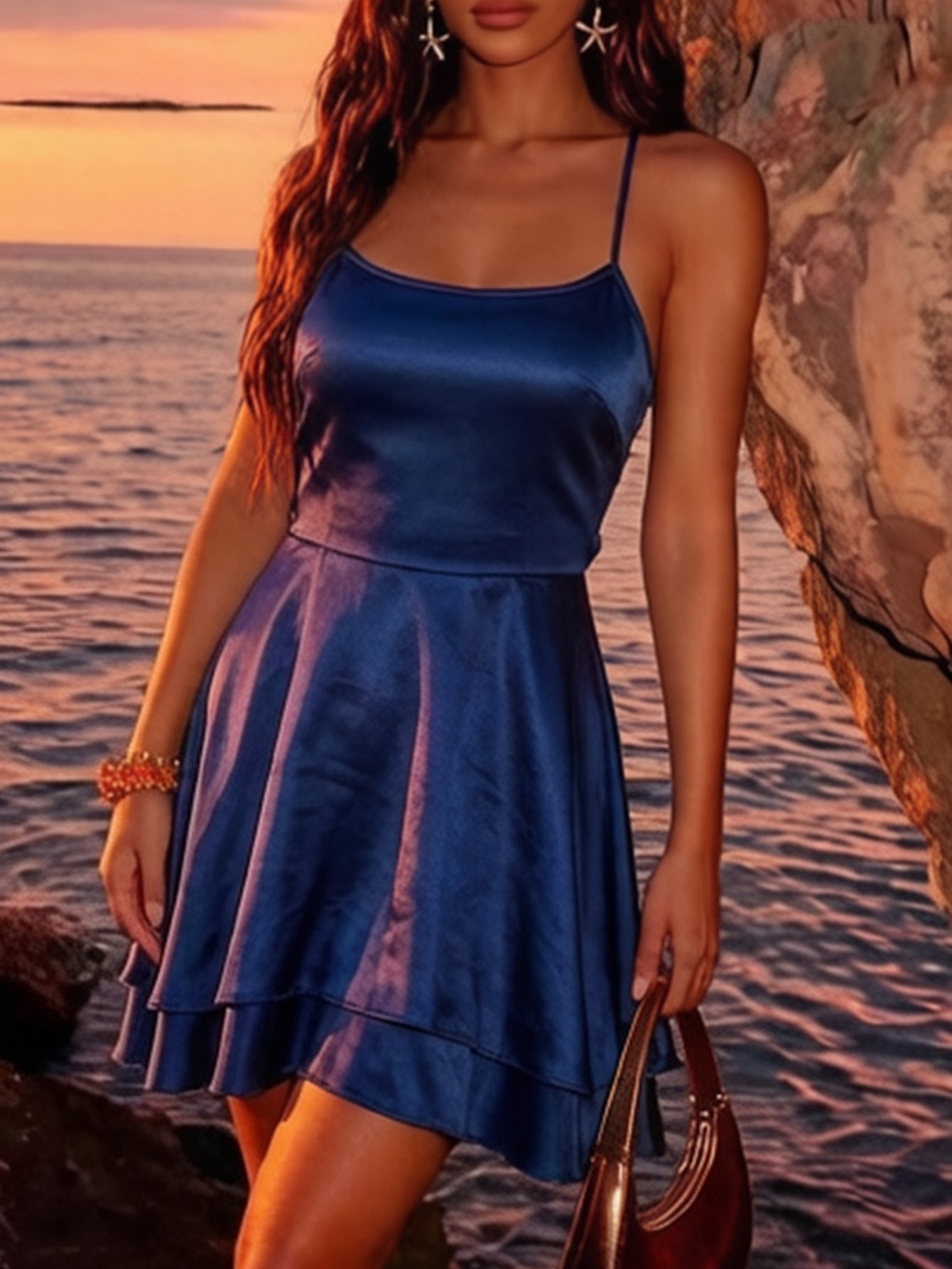 Women Clothing Birthday Dress Sexy Backless Beach Vest Dress  DestGlow