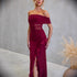 Split Ruffled Solid Color Hollow Out Cutout Mesh Sheath Dress by Ragazza