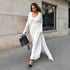 Women Knitted Long Sleeve Cardigan Sling Dress Set Autumn Soft Blouse by Ragazza