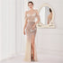Velvet Spaghetti Straps Cocktail Evening Dress Dress Elegant Company Annual Meeting Women Sexy Long Short Sleeve by Ragazza