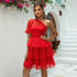 Summer Women Clothing Advanced Shoulder Tiered Dress Voile Dress by Ragazza