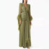 Spring Solid Color Evening Dress Long Sleeve Slim Dress  DestGlow
