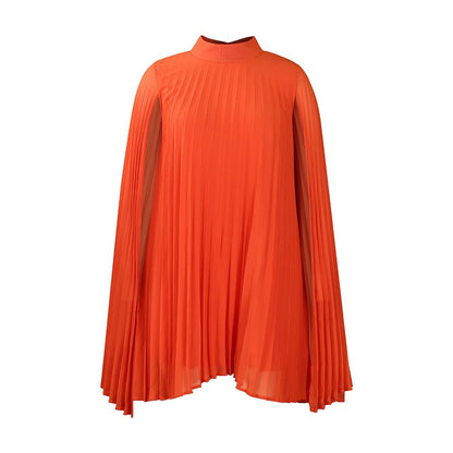 Women Clothing Graceful Fashionable Chiffon Pullover Cloak Batwing-Sleeved Large Size Dress  DestGlow