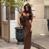 Woman Waist Slimming Slim Fit Sexy Sling Dress Summer Women Clothing Retro Sheath Dress by Ragazza